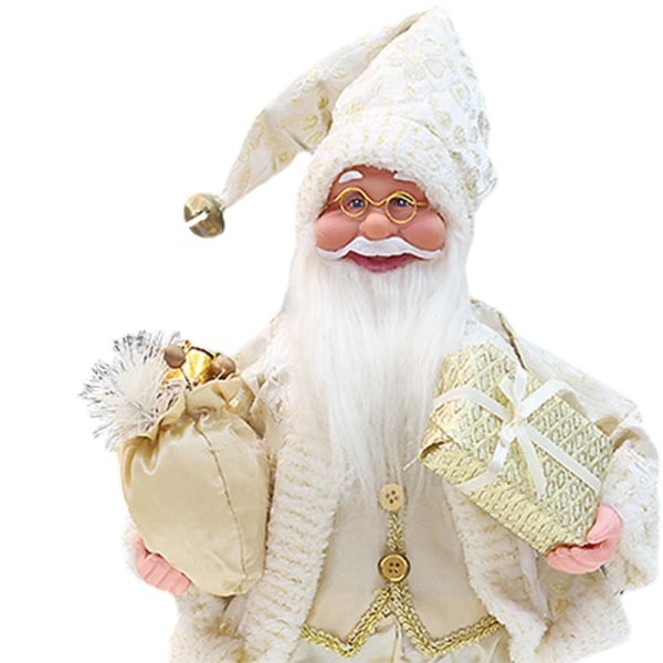 Realistisk julenisse nissefigur dukke stående julenisse stående dukke Nyhet Julefigur Julepynt Ornament Dukke