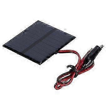 Bærbar solcellelademodul 5V for 3.7V-5V batteri