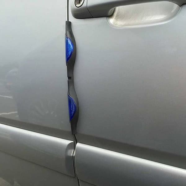 St Reflex Car Dörrkantskydd Backspegelskydd Blå och Svart YYV