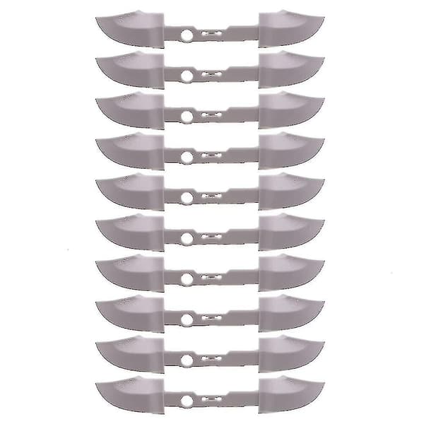 10 stk. højkvalitets bumper- og trigger-knapper til Xbox Series X LB RB-udskiftning til reparation af Xbox Series S-controller, 5 stk. af hver each 5 pcs