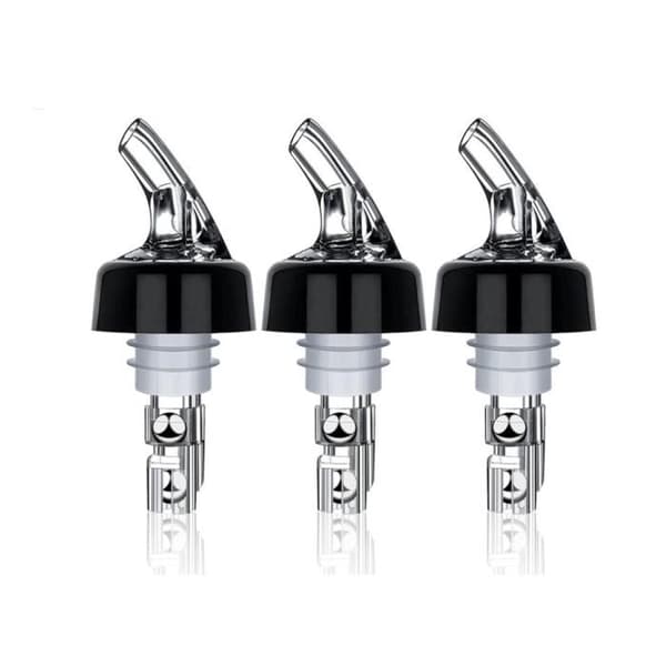 2-pak Dryphætte 4cl med automatisk mål transparent Transparent