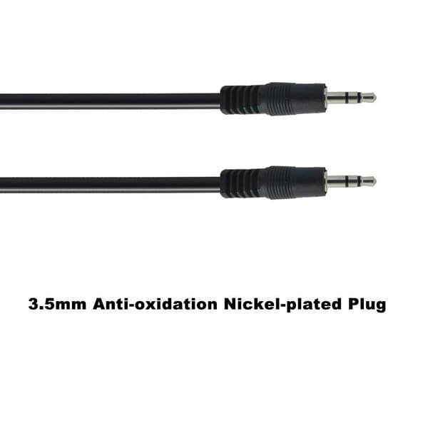6ft 3,5 mm Stereo Hun-til-2-Han Y-Splitter Lydkabel