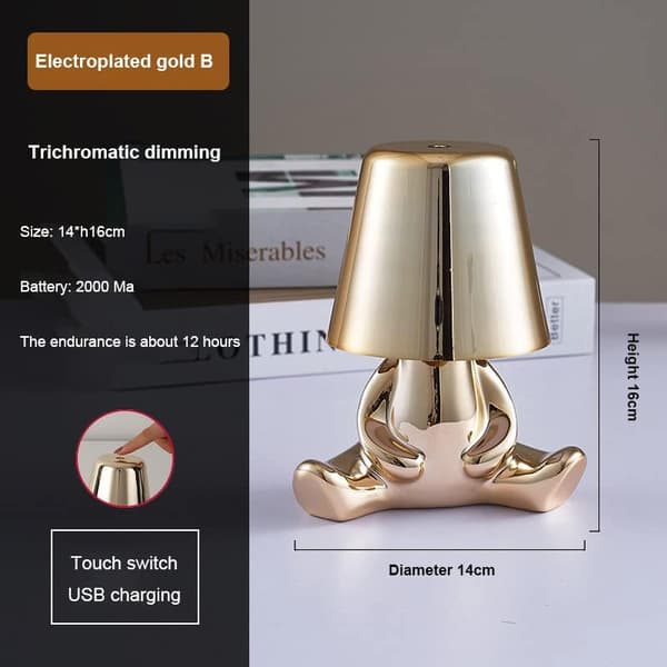 Thinker Lampe Bordlampe Berøring Kontroll 2