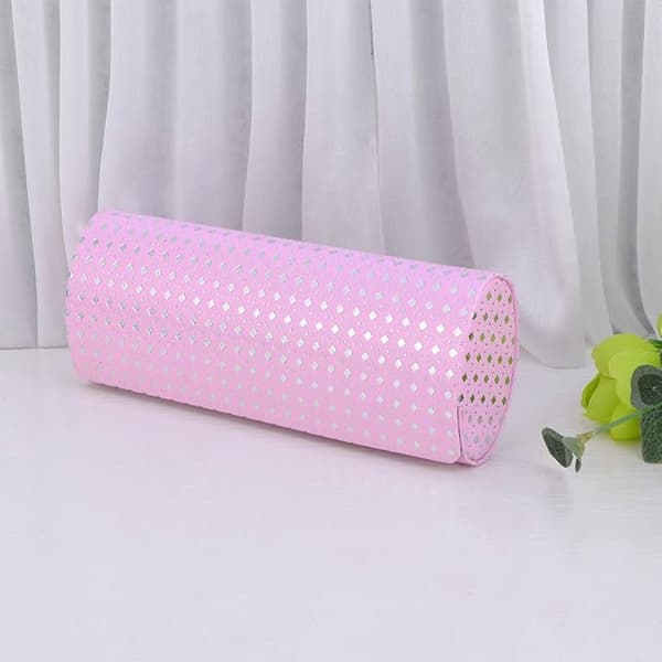 Briller Etui i Lær for Menn og Kvinner, Rosa Pink