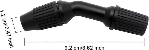 2 slitesterke koniske dyser for vanning og rengjøring