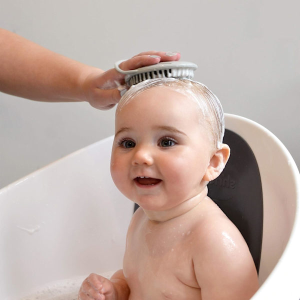 Baby badebørste, grå Gray