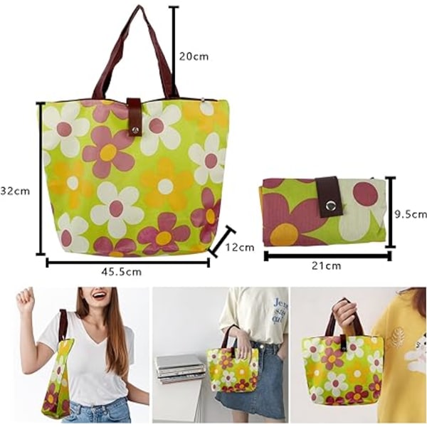 Foldable Shopping Tote Bag