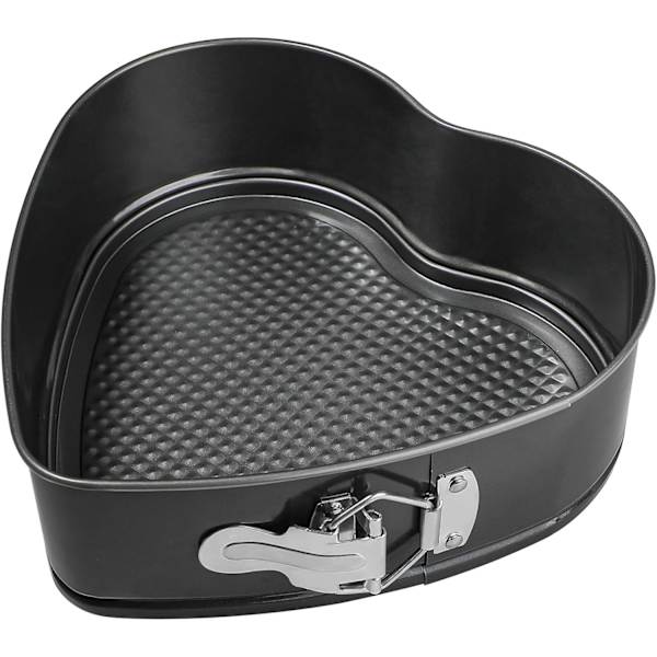 2 st hjärtformade springformformar 9 tum nonstick hjärtformad cheesecakeform, stor hjärtformad kakform, Alla hjärtans dag bakning