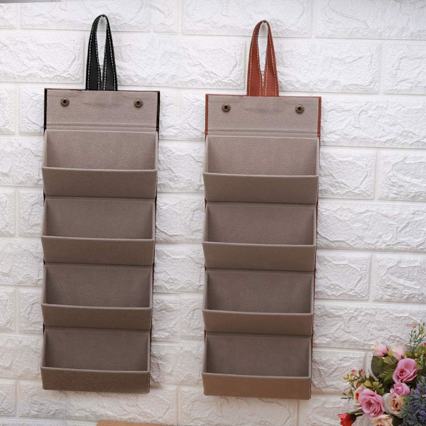 Briller Display Holder Organizer, Brun brown