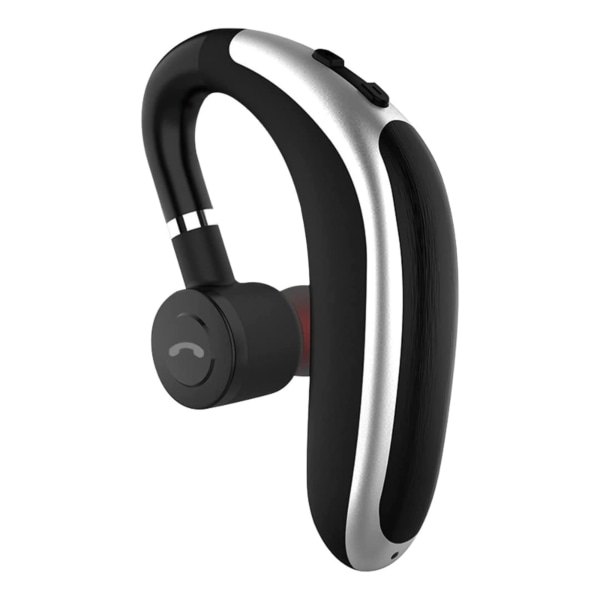 Bluetooth V5.0 Headset Ultralätta trådlösa öronsnäckor, [Business Style] Trådlösa Ear Headset med inbyggd mikrofon Bluetooth Earpiece Headset（svart） Black
