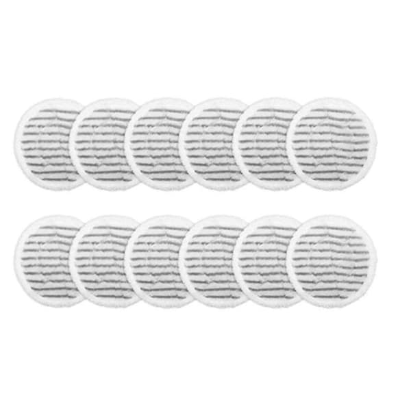 12 stk. dampmoppkluter for Easyfix Sc2 Sc3 Sc4 Sc5 håndholdt støvsuger mikrofiber dampmoppfiller reservedeler