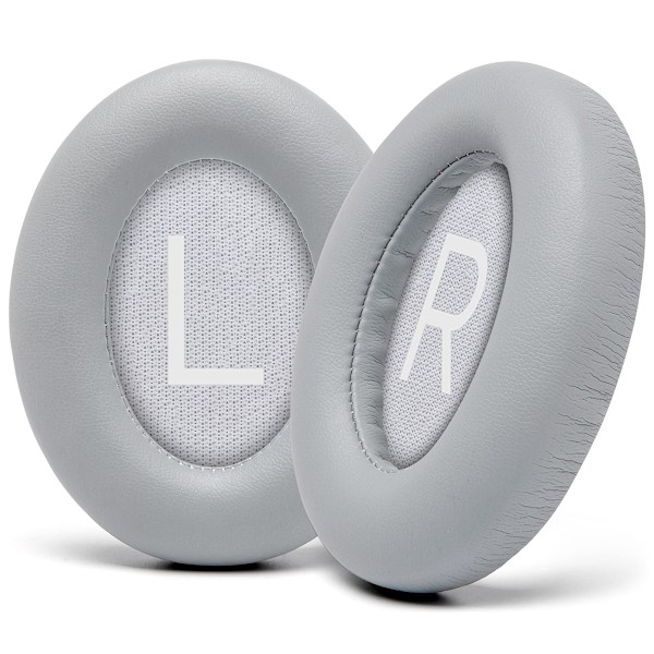 Opgraderede udskiftningspude til Bose 700 Noise Cancelling Headphones (NC700) - Blødere PU-læder (sølv) Gray