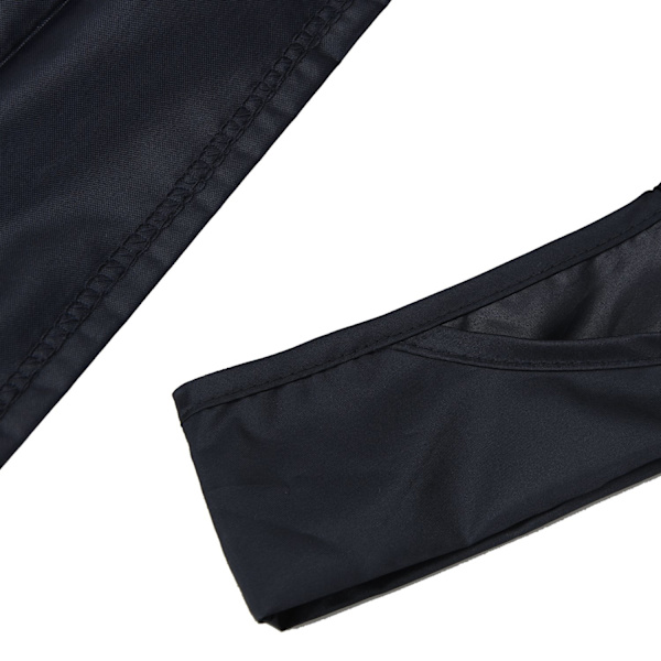 Foldbar indkøbspose, indkøbsposer, genanvendelig, foldbar indkøbspose med fastgjort pung, vaskbar, holdbar og let, 3 stk., sort