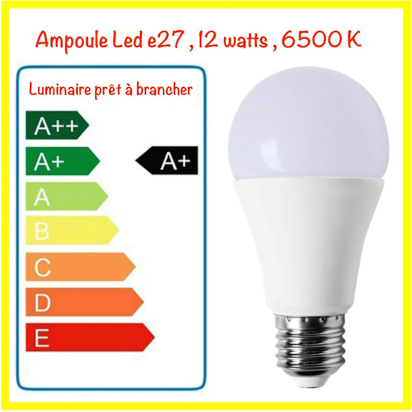 2-pack automatisk LED-nattlampa, självhäftande rörelsesensor väggmonterad nattlampa, (varmvit)