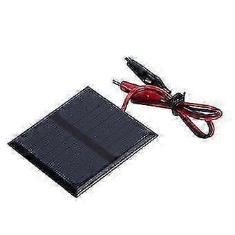 Bærbar solcellelademodul 5V for 3.7V-5V batteri