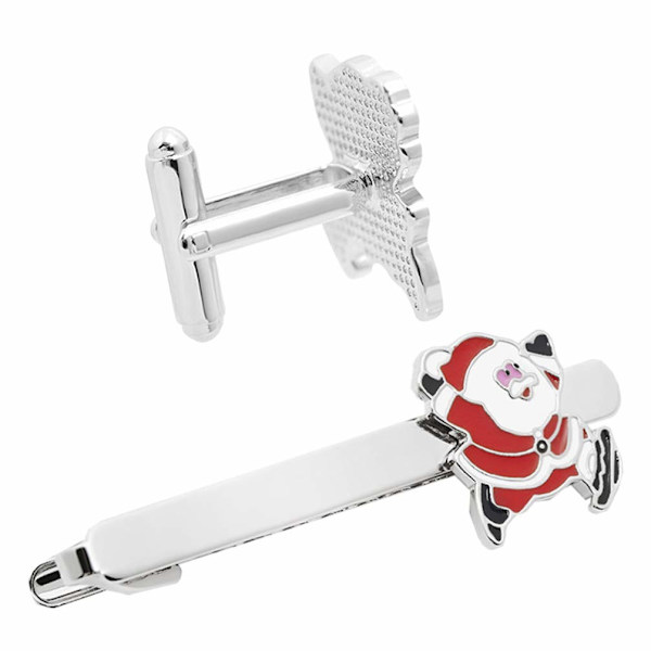 2 stk. Søde Julemand slips til slips - Julemand slips til slips - Bryllup slips til slips