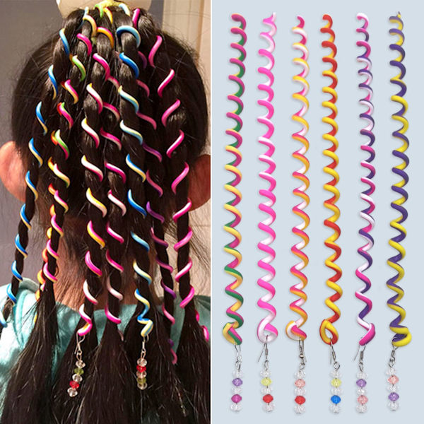 6 st/set Kvinna Flicka Hår Styling Twister Klämmor Flätare Verktyg DIY Tillbehör