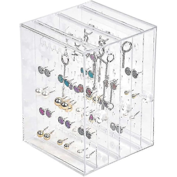 Akryl Øreringeholder Øreringe Display Stand Opbevaring Øreringeholder