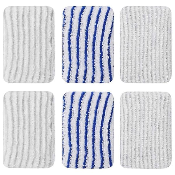 12 stk. mikrofiber moppekluter kompatible med Easyfix Sc2, Sc3, Sc4, Sc5 damprenserdeler