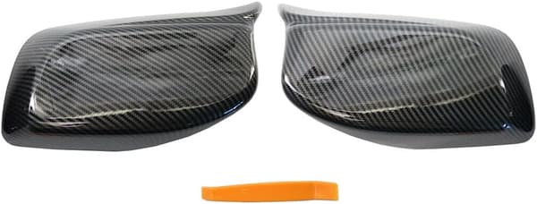 M-Style Karbonfiber Sidespeildeksel Erstatning for 5-serie E60 E61 E63 E64 2003 2004 2005 2006 2007
