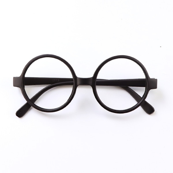 1pc Round Wizard Glasses-Round Harry Potter Glasses for Kids-Black-Rimmed Round Glasses-Cute Glasses for kids Halloween Party,Suitable for ages 5-15