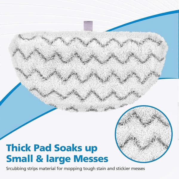 Mikrofiber dampmoppe udskiftning egnet til en bestemt dampmoppe af mærket 1600-serien