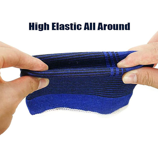2 x Kvalitets Knæstøtte Elastisk Arthritis Bruise Skade Bandage