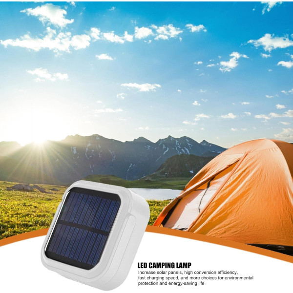 Solcelledrevne campinglys | Vanntett LED-batteridrevet campinglanterne for stormer, camping, utendørsaktiviteter