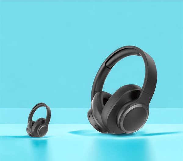 FORBEDREDE Trådløse Hodetelefoner med Bluetooth 5.1