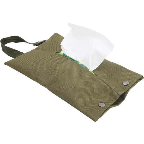 Tissue Holder Bag, Tissue Cover Toalettpapper Hängande Tissue Box Hängpåsar för utomhus för hem för camping för badrum