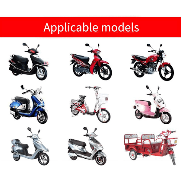 Motorsykkel Scooter Tykke Varme Håndtakshansker Vinter Sykkel Håndtaksvotter Justerbart Sykkelstyre, Rosa