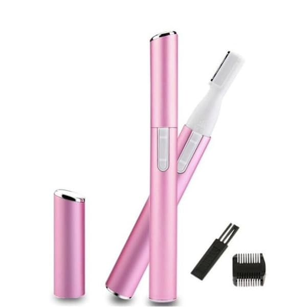 Trimmer til øjenbryn/ansigt/næse/bikilinje pink