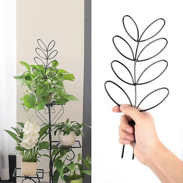 3-pack Metallbladformade Växtstöd, Inomhusväxtstöd, Bladspaljéer