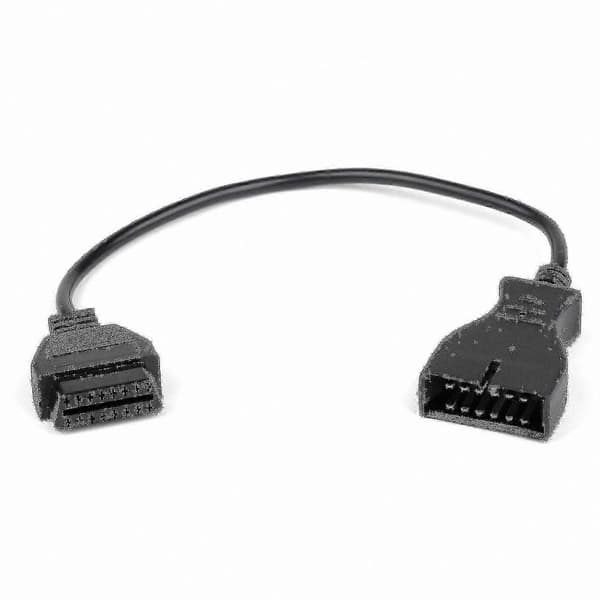OBD1 til OBD2 Adapterkabel - 12-benet til 16-benet Stik til Automobil Diagnostik