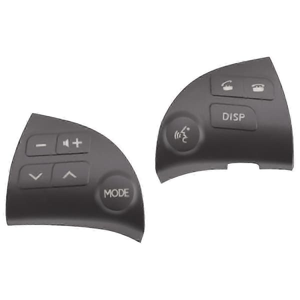 2 st Multifunktionell Bluetooth-högtalarknapp för ES350 Rattknapp 84250-33190 A.