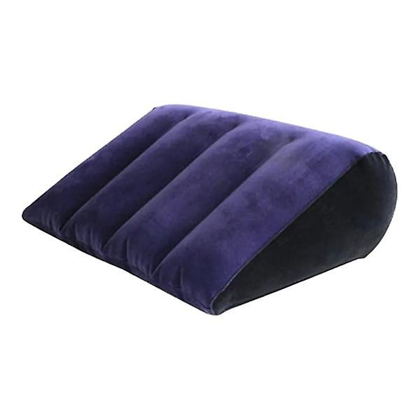 2 stk/sett Lilla oppblåsbar pute Pute Midjepute 85cm Lang rund pute +38cm Kilepute, Plasseringspute Pute