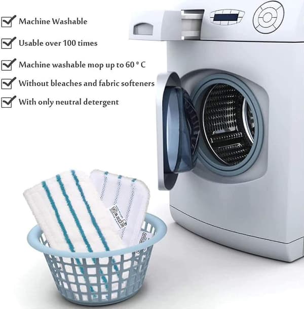 10 st Ångmoppdynor för Bissell Powerfresh för 1940 1806 1544-serien