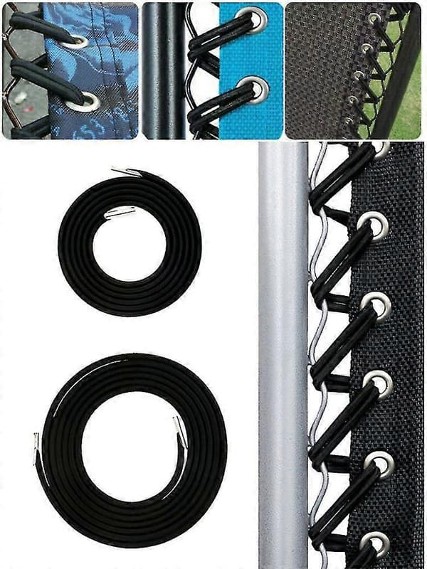 4x Elastiske snore kompatible med solsengestol 4 stk. elastisk snor
