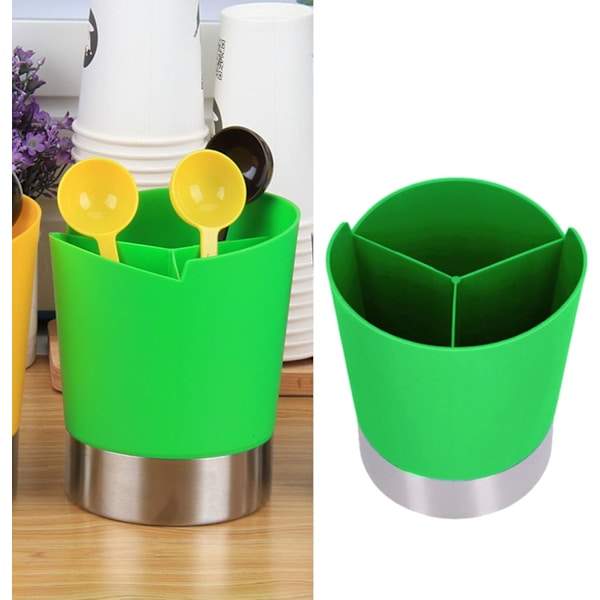 Dispenser Premium Material Kaffebægerholder Stabil Base til Hjem til Restaurant til Bar Vask Stativ Opvask Hylde (A, One Size)-Grøn