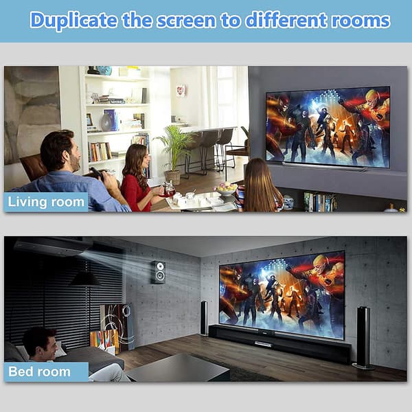 4K HDMI-splitter 1 ind 2 ud