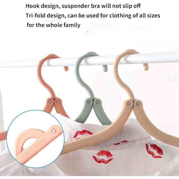 Multifunktionell teleskopisk galge hopfällbar galge för resor utomhus affärsresa bärbar student sovsal torkning hange-Nordic Beige