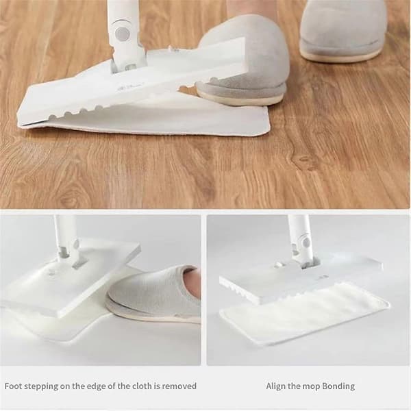 4 stk. moppekluter for Vaporetto Smart 40 mopp damprenser moppeklut