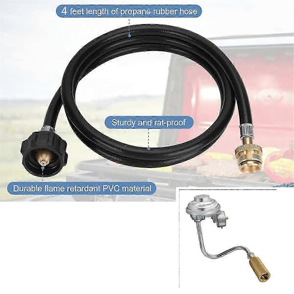 Grill Regulator til Coleman Roadtrip Grill med Propan Adapter Slange