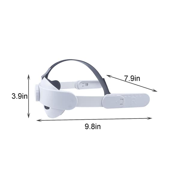 Avtakbar Elite-hodeband for Oculus Quest 2 og Quest 2-tilbehør, erstatter Elite-hodeband