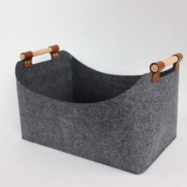 3 kpl tummanharmaata huopavarastosäiliötä Dark Gray