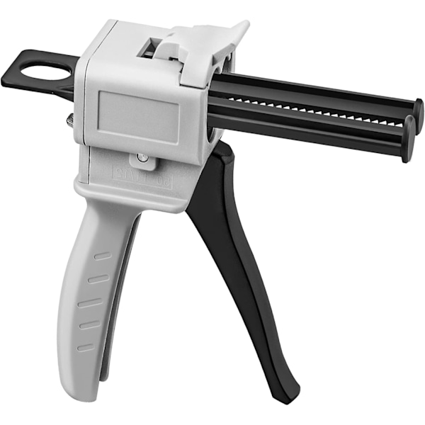 50 ml epoxydispenserpistol, AB epoxylim pistol 1:1 forhold til lim blanding, grå