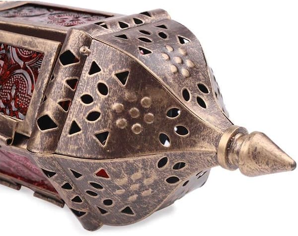 2 st hängande hexagon ljuslyktor