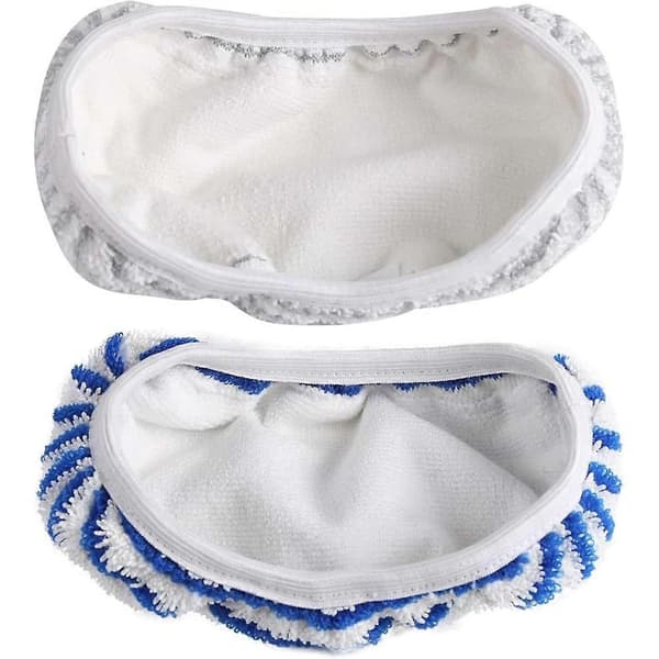 12 stk. mikrofiber moppekluter kompatible med Easyfix Sc2, Sc3, Sc4, Sc5 damprenserdeler