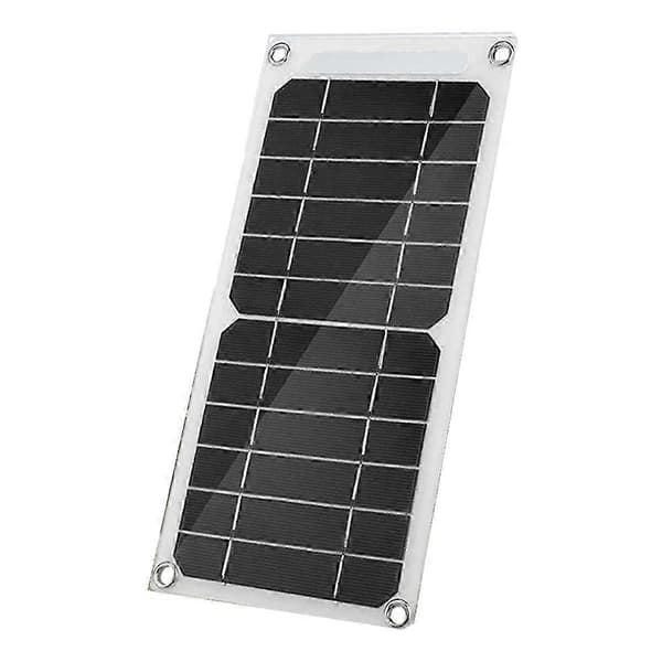 5V 6W Solcellepanel Bærbart Batteripanel Solcellelader Mobiltelefon Mobil Strøm for Utendørs Vandring