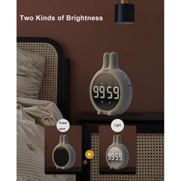 Digital kjøkkentimer magnetisk timer med LED-display for matlaging og treningslæring YYV